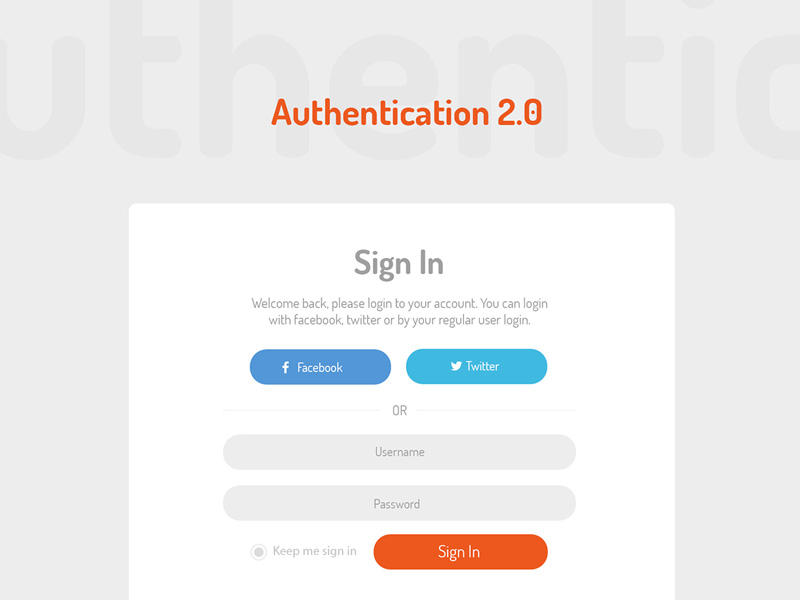 Kit d’authentification utilisateur