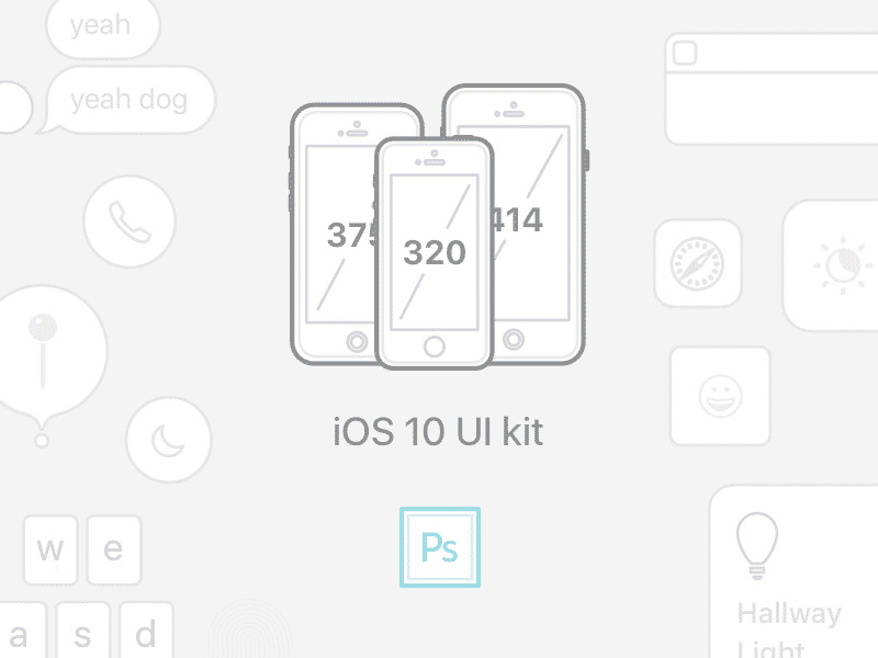 iOS 10 Vollständige Benutzeroberfläche