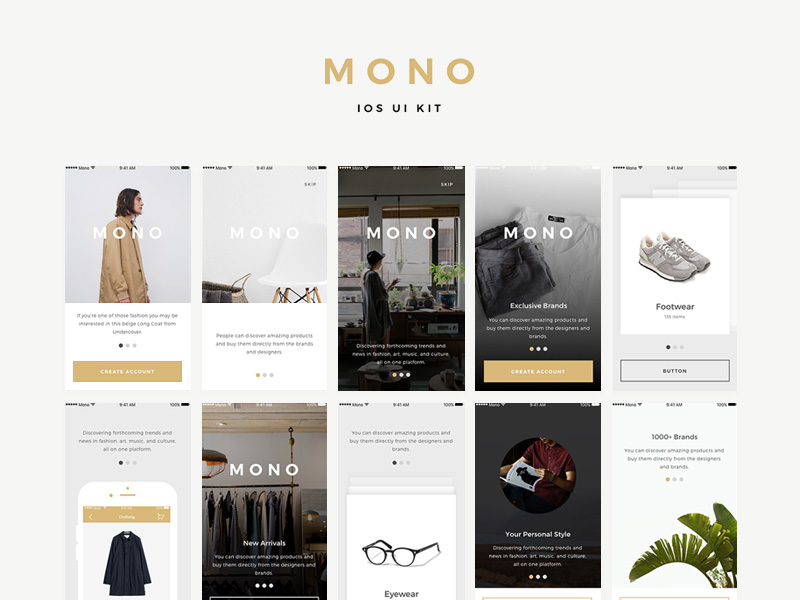 Mono iOS UI Kit Beispiele