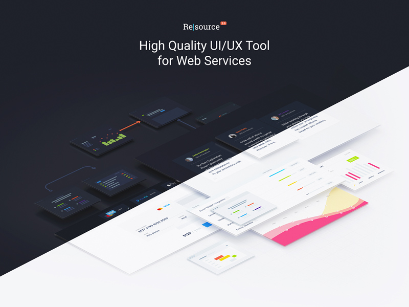 Resource – UI/UX Tool for Web Services (Free Sample)