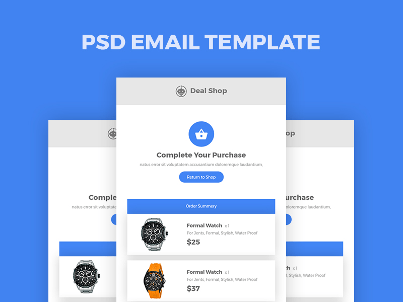 Deal Shop Email Template