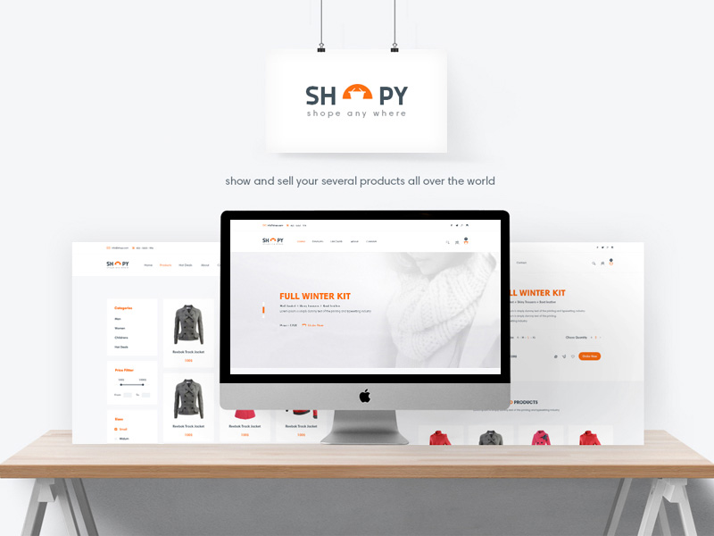 Shopy E-Commerce-Vorlage