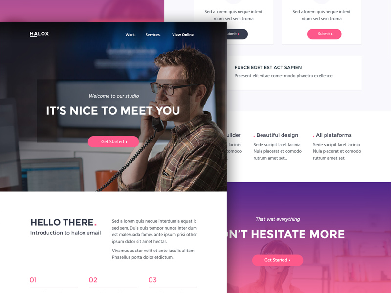 Halox HTML Email Template