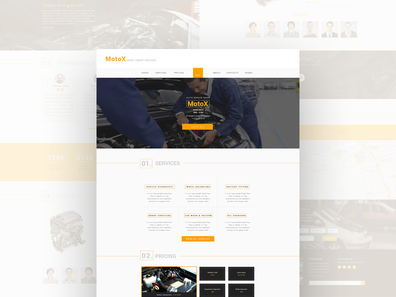 MotoX Creative Landing Page