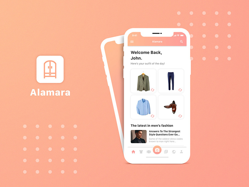 Smart Kleiderschrank App | Alamara