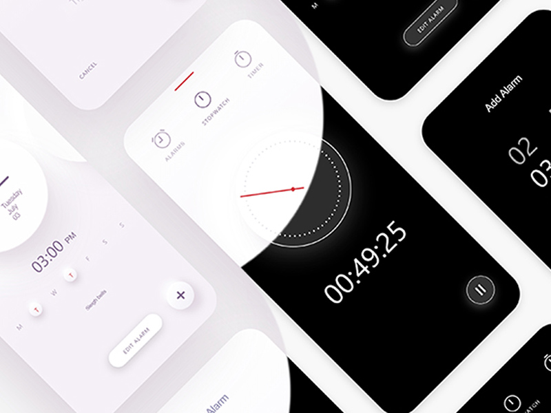 Mobile Clock App