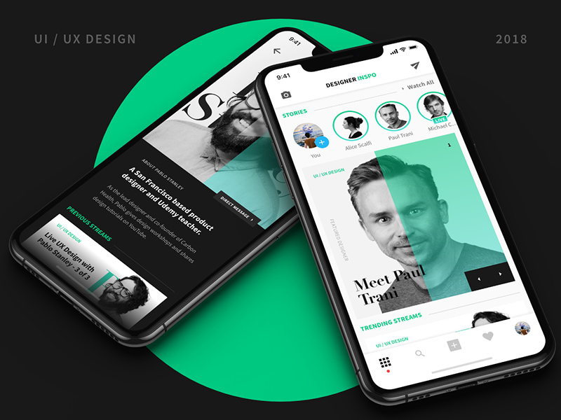 Xd Social Media App - France | DesignerInspo