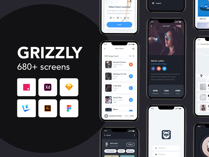 Application mobile UIKIt | Grizzly