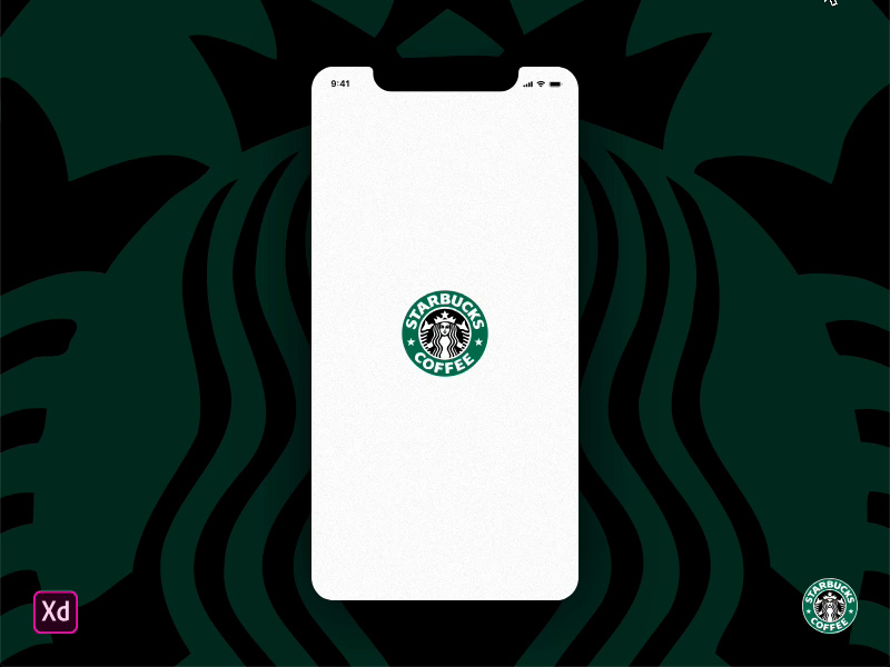 Animation de cartes Starbucks