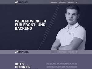 Startseite für Webentwickler
