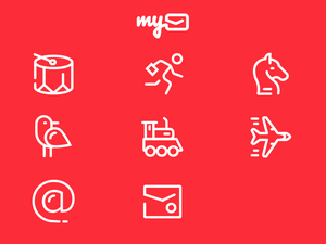 MyMail-Spielesymbole