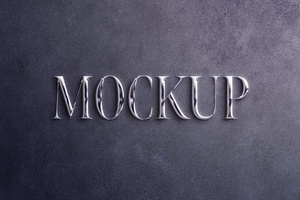Quick Silver Logo Mockup