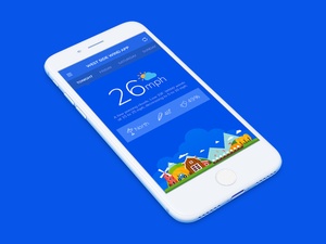 Wetter App Konzept