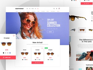 Goggles Ecommerce Template