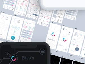 Minimal Coin Cryptocurrency App Template