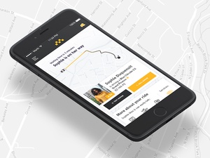 Social Cab App Design