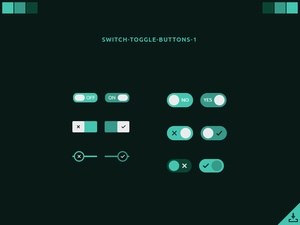 Switch Toggle Buttons