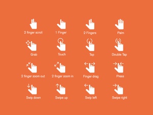 Обновление жестов рук