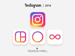 Instagram 2016 Икона