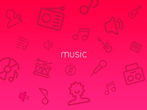 Iconos de la interfaz de usuario de la música