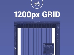 1200px Grid Template