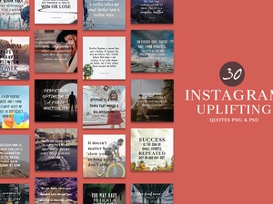 30 Free Instagram Uplifting Quotes Templates
