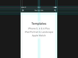 iPhone, iPad & Uhrenvorlagen