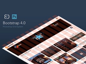 Bootstrap 4.0 Responsive Grid For Mobile & Desktop