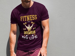 Diseño de camisetas de fitness