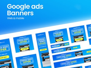 Google Ad Banners для Web & Mobile