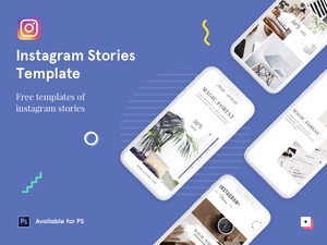 Instagram Stories Template For Photoshop