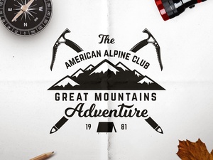 Mountain Adventure Badge/Logo