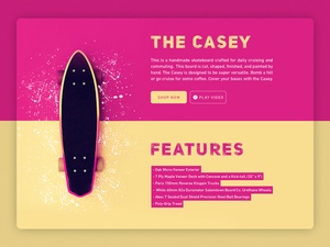The Casey Product Card