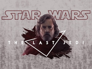 Low Poly “Star Wars – The Last Jedi” Poster & Wallpaper