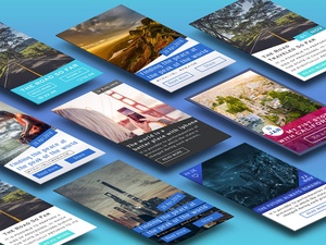 Material Design Blog/News Cards