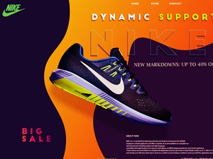 Diseño de Nike Shoes Dy