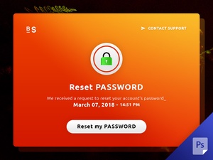 Reset Password UI
