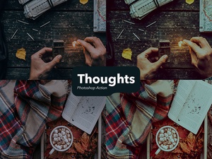 Photoshop Action | Thoughts