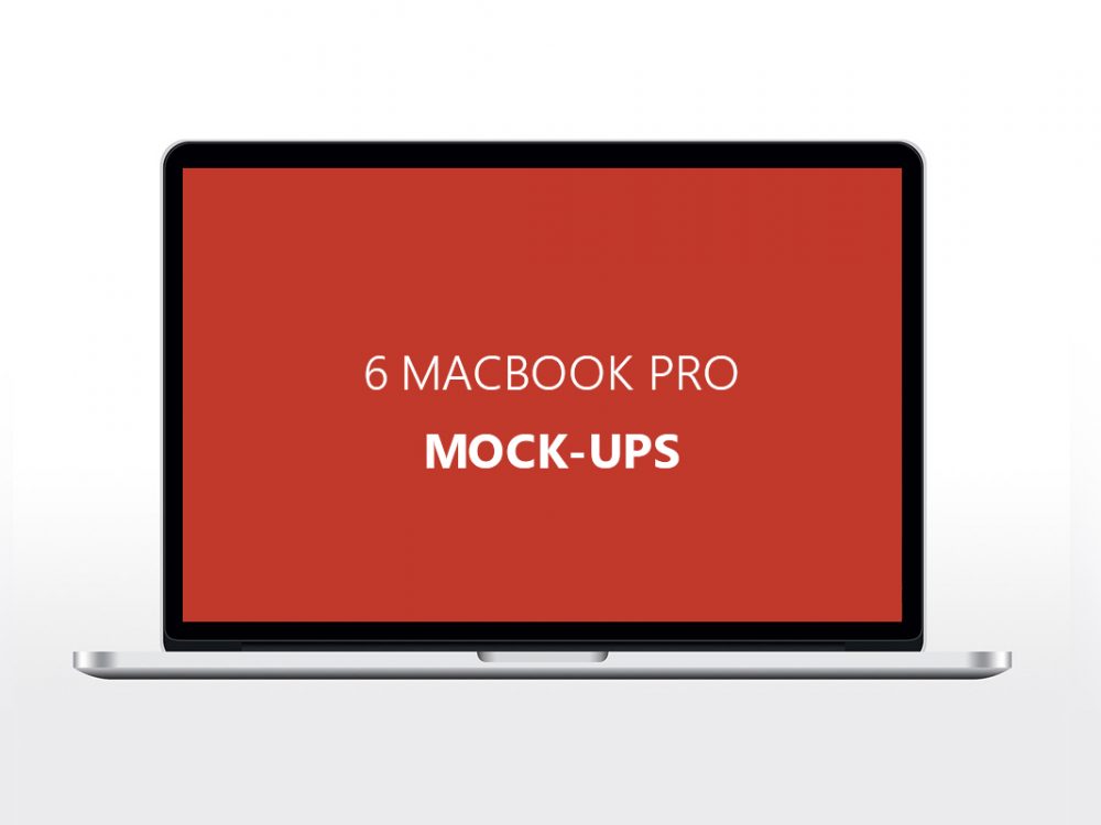 Download 6 Unique Macbook Mockups Free Psd Free Psd Templates