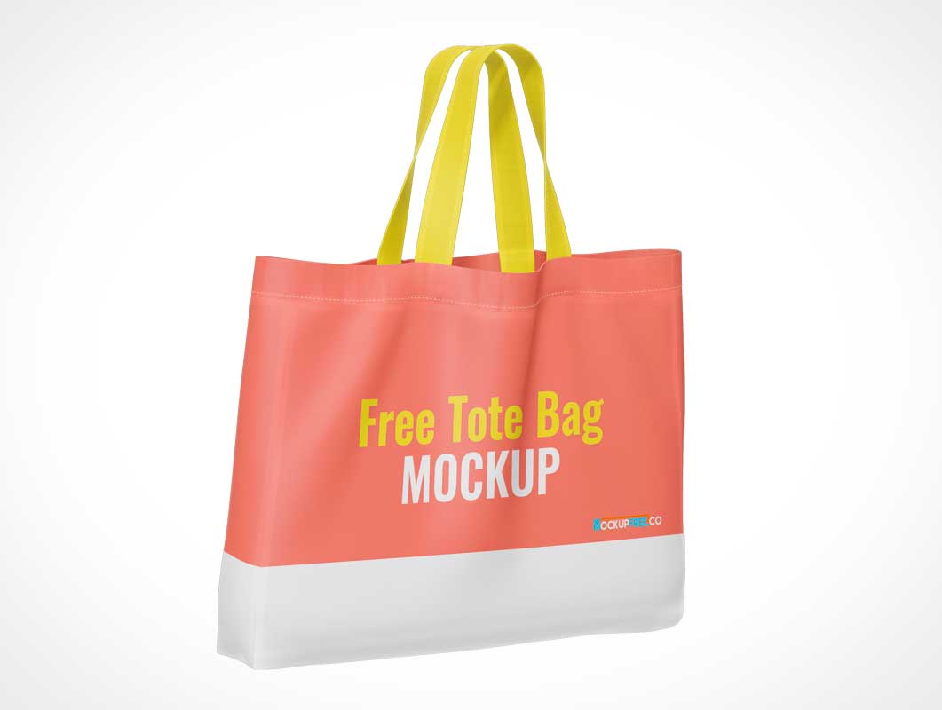 Download Canvas Tote Bag Psd Mockup Free Psd Templates