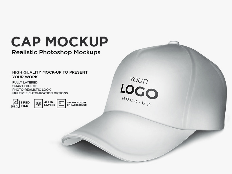 Download Cap Mockup Free Psd Templates