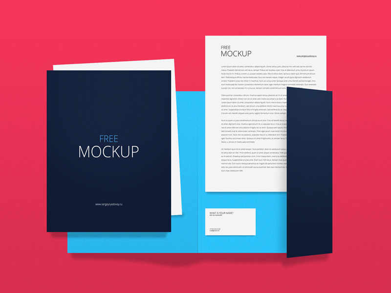 Download Corporate Identity Mockup Free Psd Templates