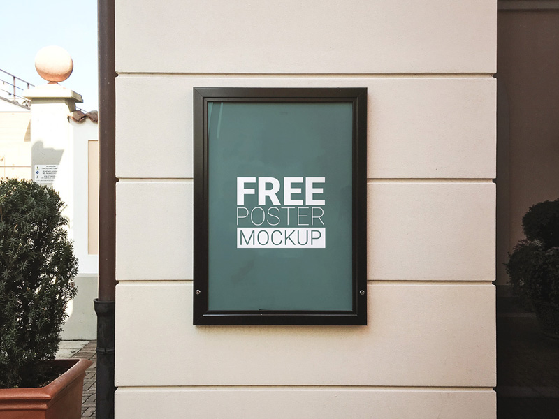 Download 60x40cm Poster Mockup Free Psd Templates