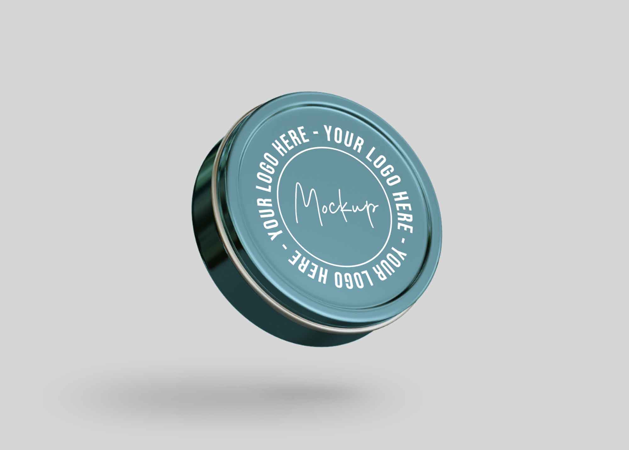 Download Free Cosmetic Tin Jar Mockup | Free PSD Templates