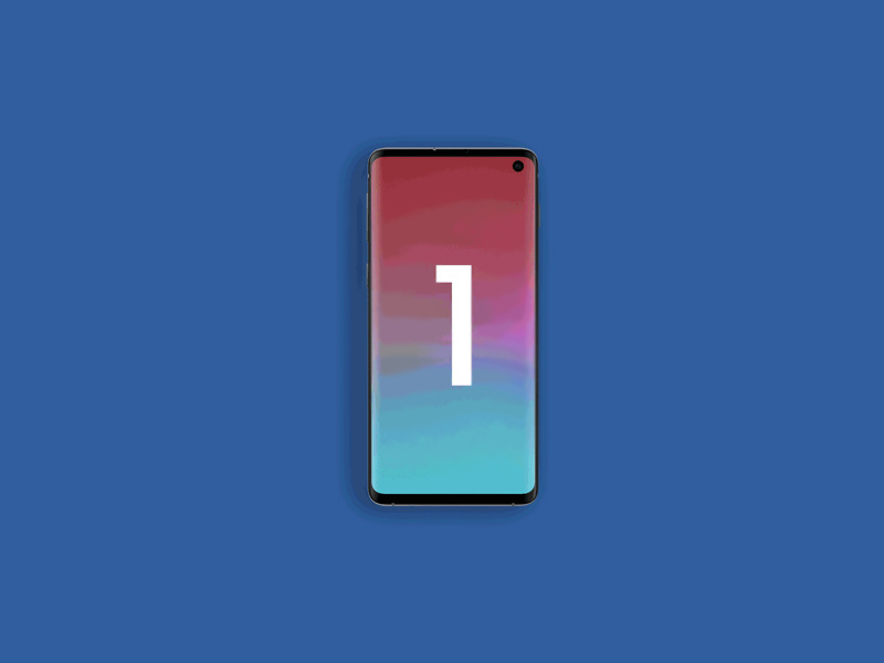 Download Galaxy S10 Animated 3 Page Mockup Free Psd Templates