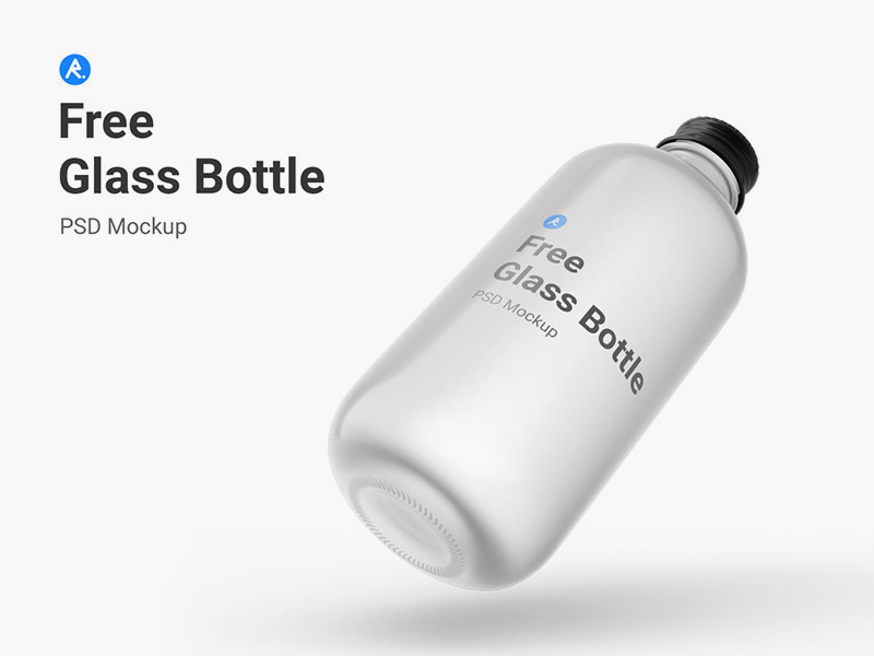 Download Glass Bottle Psd Mockup Free Psd Templates