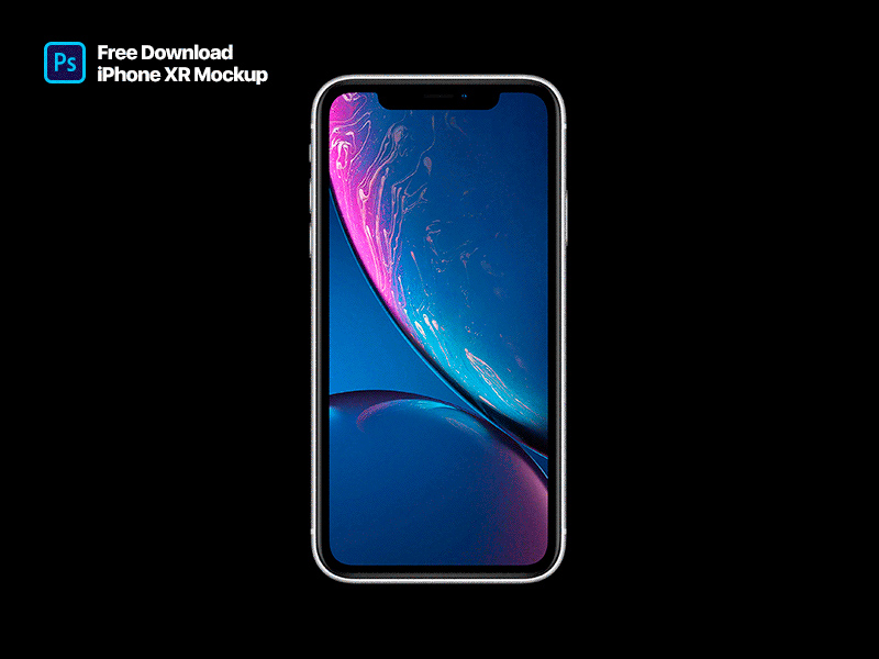 Iphone Xr モックアップ Psd 無料のpsdテンプレート