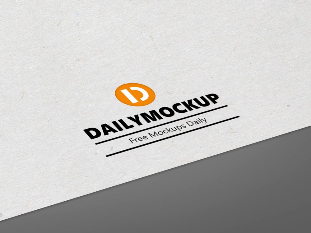 Download Logo Mockup Free Psd Free Psd Templates