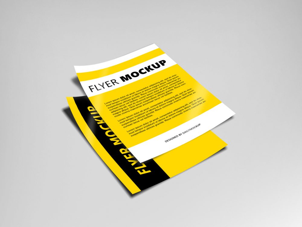 Download Psd Flyer Mockup Free Template Free Psd Templates