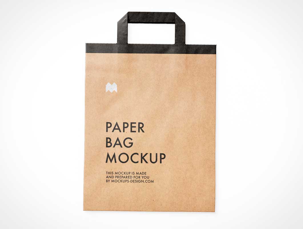 Download Recycelte Klapppapier-Tasche PSD-Mockup | Kostenlose PSD ...